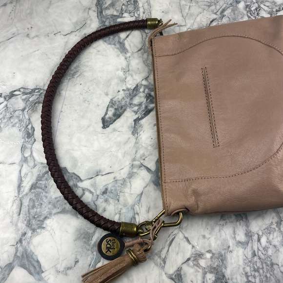 THE SAK Purse Handbag Tassel Detachable braided leather strap with Gold … - Picture 6 of 9